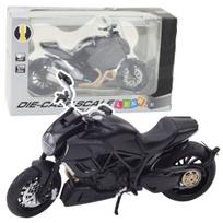 Metalinis sportinio motociklo modelis su šviesos ir garso efektais, 1:12, juodas/auksinis