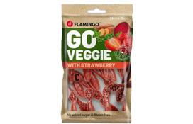 Flamingo Veggie dantų šepetėlis braškės skonio kramtukai šunims (15 vnt)
