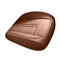 Automobilio Sėdynės Apsauginis Kilimėlis Nappa Oda Neslystantis ir Pilnai Dengiantis Priekinės Sėdynės Apačios Dangalas Vairuotojo Automobilio Sėdynės Dangalas Genuine Leather&Four Seasons ruda