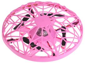 Skraidantis disko formos dronas su LED apšvietimu