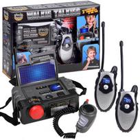 Policijos racijų rinkinys vaikams Walkie Talkie