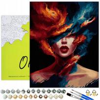 Tapymas pagal numerius 40x50 cm, Ugnis ir Ledas, Oh-art, ANG1044, 40x50 cm