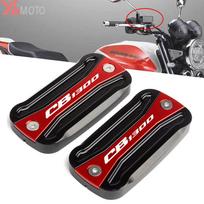 Motociklo Priedai Priekinio Stabdžių Skysčio Rezervuaro Dangtelis Bakelio Dangteliai HONDA CB 1300 SF/SP CB1300 Super Top Speed 1998-2005-2023 1 piece Blue