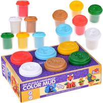 Plastilino rinkinys, 6 spalvos