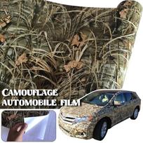 Karinio stiliaus vinilinė plėvelė Automobilio spalvą keičianti plėvelė Motociklo Dviratininko Lipdukas Telefono Nešiojamojo kompiuterio „Pasidaryk pats“ Stiliaus Camouflage Lipdukas 152x30CM gray