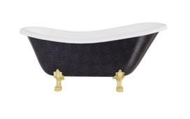 Vonia Besco Otylia Glam 170, Graphite+Gold (be sifono, be persipylimo skylės)