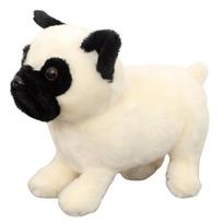 Pliušinis žaislas Šuo Mopsas, 19 cm