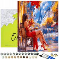 Tapymas pagal numerius 40x50 cm, Ruduo Paryžiuje, Oh-art, ANG1081, 40x50 cm