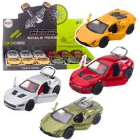 Metalinis sportinis automobilis su šviesos ir garso efektais (1 vnt.)