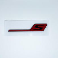 3D Juodi C63S Raidės V8 BITURBO Ženklelis Automobilio Galinė Žvaigždė Lipdukas Bagažinė AMG Emblema Mercedes Benz AMG W205 C205 Priedams red S