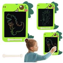 Rašymo/piešimo lenta LCD Dinozauras, žalia
