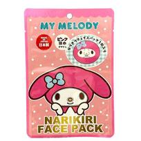 ASUNAROSYA - Sanrio My Melody Narikiri Face Pack Pink 1 pc pink