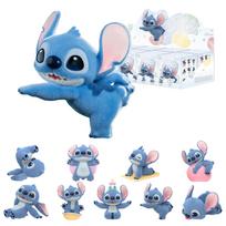 TOP ŽAISLAS Disney Stitch „Energingos jogos“ serija [Įvairus dėžutė 8 vnt.] Gacha Slepiančių dėžučių figūrėlės, Minkštas PVC, Aukščiausios kokybės žaislas