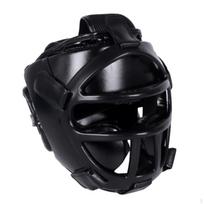 Bokso galvos apsauga Šalmas Unisex Veido apsauga Apsauginis, Profesionalus galvos apsaugos įrenginys Treniruotėms Black Color M