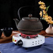 Nešiojama elektrinė spiralinė kaitlentė su indikacinėmis lemputėmis Praktiška kaitlentė Vienvietė 500W Balta Single 500W White