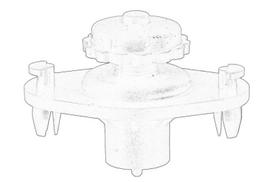 Variklio gaubto vyris OE BMW 51 23 7 291 089