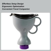 Car Urina Portable Standing Emergency Leakproof Urinal Spill-Proof Pee Bottle For Outdoor Camping Travel Hiking Seniors Adults CN