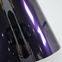 Apvyniojamas vinilo apvyniojimas labai blizgus metalinis vidurnakčio purpurinis automobilio lipdukų lipdukas Vinilas, skirtas automobilio plėvelės dangčiui Automobilių lipdukai lipdukai Dalys 20CMX152CM violetinė