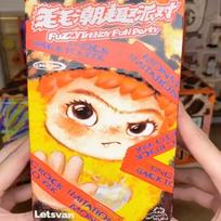 Mielas Wakuku pliušinis lėlytės raktų pakabukas The Monsters Box žaislas Nauja vinilinė lėlytė Kawaii kuprinės pakabuko dekoracija dėklas Dovanos Mielas Wakuku