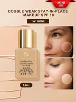 1W1 Bone Estée Lauder Double Wear 15ml - SPF10 24H Oil-Control makiažo pagrindas 1w1 15ml(mini)