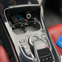 A2056800691 Naujas automobilio priekinės centrinės konsolės puodelio laikiklio įdėklo rėmelis Mercedes-Benz C klasės W205 E-W213