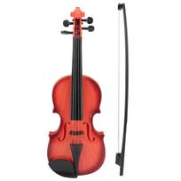 Imituotas vaikiškas akustinis smuikas žaislas   Styginių muzikos instrumentas pradedantiesiems ugdyti instrumentą praktikai