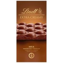 "LINDT" EXTRA CREAMY pieninis šokoladas, 80g