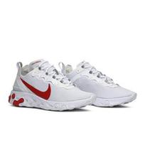 Nike React Element 55 White University Red BQ6167-102 EU 41 raudona/balta
