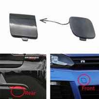 VW Golf R20 MK6 6 Rline 2009-2013 Priekinės Galinės Bamperio Vilkimo Kablys Akių Dangtelis 1 PCS Rear