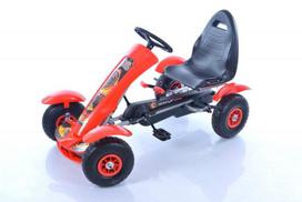 Vaikiškas sportinis kartingas Go-Kart F618 Red (4-10 metų)