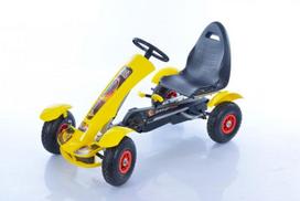 Vaikiškas sportinis kartingas Go-Kart F618 Yellow (4-10 metų)