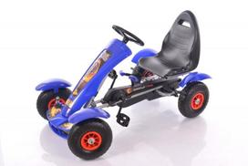 Vaikiškas sportinis kartingas Go-Kart F618 Blue (4-10 metų)