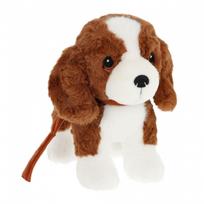 KEEL TOYS KEELECO PUPPY LOVE Spanielis su pavadėliu, 23 cm