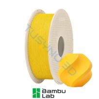3D plastikas Bambu Lab PLA Basic geltona (10402) su rite 1.75mm/1kg