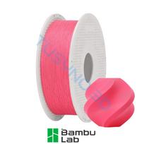3D plastikas Bambu Lab PLA Basic ryškiai rožinė (10204) su rite 1.75mm/1kg