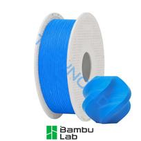 3D plastikas Bambu Lab PLA Basic žydra (10603) su rite 1.75mm/1kg