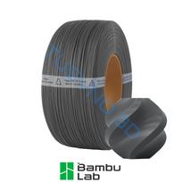 3D plastikas Bambu Lab PLA Basic tamsi pilka (10105) be ritės (Refill) 1.75mm/1kg