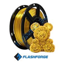 3D plastikas Flashforge PLA auksinė šilkas 1.75mm/1kg
