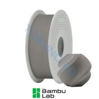 3D plastikas Bambu Lab PLA Basic pilka (10103) su rite 1.75mm/1kg