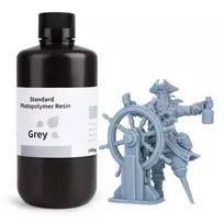 3D derva Elegoo standartinė pilka 1kg