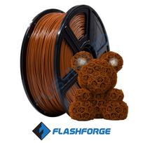 3D plastikas Flashforge PLA ruda 1.75mm/1kg