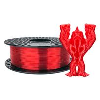3D Plastikas Azurefilm PETG raudona skaidri 1.75mm/1kg