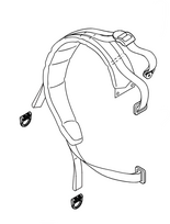 HARNESS,BACKPACK ASY PB-770, PB-778, Echo