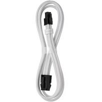 CableMod Pro ModMesh 4-pin EPS Cable Extension, 450mm, White CM-PCAB-4ATX-N45KW-2PW-R