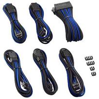 CableMod Pro ModMesh Cable Extension Kit, Black/Blue CM-PCAB-BKIT-NKKB-3PK-R