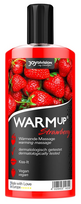 WARMup Strawberry Massage Gel 150ml - Fruity Vegan Formula