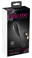 JOLT e-RC Love Ball Intimate Trainer with E-Stim & Vibration, 18.6cm, Pink