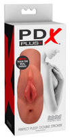 PDX Plus PP Double Intimate Machine Tan 14.2cm TPR Dual System