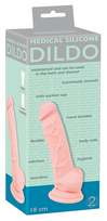 You2Toys Medical Silicone Model 18 cm with Suction Cup - Skin Tone