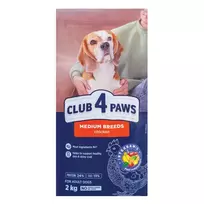 Sausas maistas šunims CLUB 4 PAWS, 2 kg